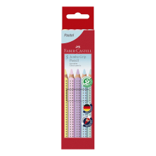 Faber Castell Faber Castell Jumbo Grip pastelkleurpotloden   5 stuks