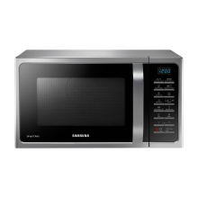 Samsung MC28H5015CS/EN solo magnetron   28 liter inhoud   keramisch emaille binnenkant   900 W vermogen   grillfunctie