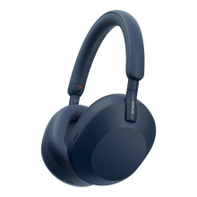 Sony WH 1000XM5 draadloze koptelefoon met ruisonderdrukking   blauw