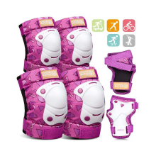 Projecta 10530603 OutdoorMaster Kinder Elleboog  en Kniebeschermers Paars M