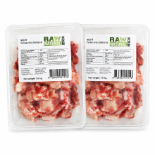 Raw Naturals Rauw natuurlijk varkenskraakbeen – 2 x 1 kg