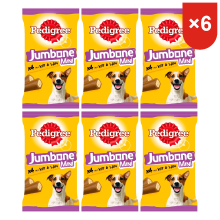 Pedigree hondensnacks Jumbone Mini kip & lam 4 stuks*6
