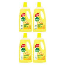 Dettol Power & Fresh reiniger citroen limoen 4 x 1 L
