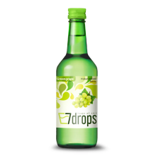 7DROPS Soju groene druif 12% alcohol 360 ml