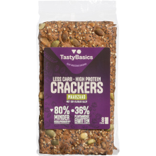 TastyBasics Crackers Maanzaad   8 stuks, 200 g