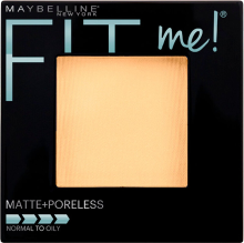 Maybelline Fit Me Matte + Poreless poeder 9 g   105 naturel