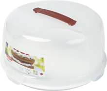 Curver ChefHome taartstolp hoog   13,62 l   wit   hoogwaardige opbergoplossing, duurzaam kunststof, moderne organisatie in huis