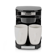 Butler Compact koffiezetapparaat | 2 porseleinen kopjes | 0,25 l | 450 W | Automatische uitschakeling | Zwart