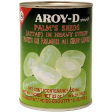 Aroy D Palmpitten in siroop Attap 625g