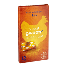 G'woon Kippenbouillonblokjes   120 g