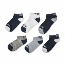 Levi's kinderkousen LHN BOX TAB low cut, 6 paar, donkergrijs gemêleerd 4