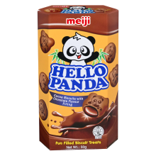 Meiji Hello Panda koekjes met dubbele chocoladefilling 50 g