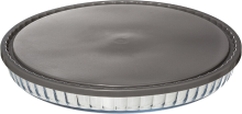 5Five Keepeat Glazen Taartvorm met Deksel   30 cm, 2,9 L