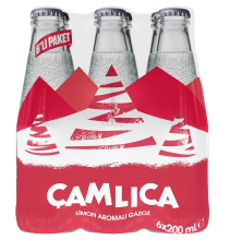 Camlica naturel frisdrank (bruisende frisdrank) 200 ml x 6