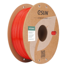 ESUN PETG Basic Rood 3D Filament 1,75 mm, Hoge Snelheid Printen, Kosteneffectief Inlopmateriaal Voor 3D Printen 1 kg (2,2 lbs) Kartonnen Spoel