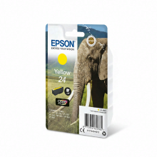 Epson Elephant singlepack geel 24 Claria Photo HD inkt