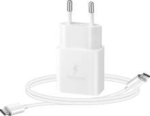 Samsung USB C adapter met kabel   15 W   1 m   wit