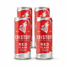 Eristoff Red Flash Cocktail – 4 x 250 ml