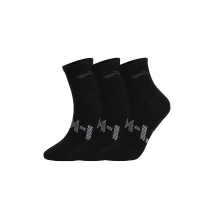 LI NING low cut sokken (3 pack) new black/new black/new black L AWTV007 1H