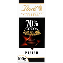 Lindt Excellence 70% pure chocoladereep   100 g