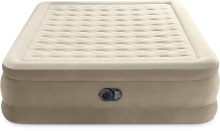 Intex Ultra plush luchtbed queen   152 x 203 x 46 cm, beige