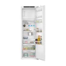 Siemens KI82LADD0 ingebouwde koelkast   80 cm hoogte   vaste deurscharnier   LED verlichting   omkeerbare deur   wit