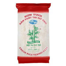 Bamboo Tree Verse Rijstvermicelli Bun Tuoi 400 g (Dik)