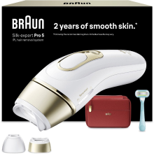 Braun IPL ontharingsapparaat PL5221   1 stuk   Vermindert haar permanent   Huidcontactsensor   Voor lichaam en gezicht
