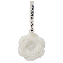 Zooly Geurkaars   Camelia wasfolie, witte kleur, geur van Engelse peer & fresia, 6,9 x 1,3 cm, 1 stuk