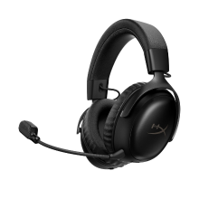 HyperX Cloud III S   Draadloze Gaming Headset   X Spatial Audio   Tot 200 uur Bluetooth/tot 120 uur 2,4 GHz   Afneembare Boom Mic 10 mm   Memory Foam Oorkussens   PC/PS5/PS4/Switch/Mobile   Zwart