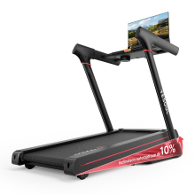 YESOUL T3S PLUS Slimme Opvouwbare Loopband met 21,5 Inch Draaibaar Scherm en Automatische Helling