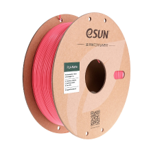 ESUN PLA Matte 3D printfilament 1,75 mm   Aardbeienrood 1 kg, Geavanceerde matte textuur netjes opgerold eenvoudig te gebruiken 3D printmateriaal voor FDM printers