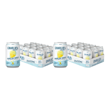 Charlie's Organics Bruiswater Citroen   12 x 330 ml x2