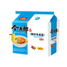Jin Mai Lang Premium garnalen Fish Snack 104g*5 (5 pak)