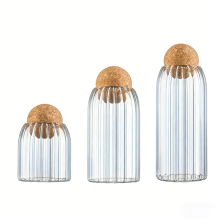 YumiPLUS Inspired luchtdichte glazen voorraadpotten, set van 3