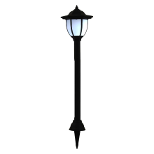 VidaXL LED Zonnepaneel Lamp Set   Zwart, 3 stuks