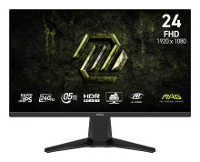 MSI MAG 245F X24 23,8 inch FHD Gaming Monitor – Rapid IPS, 240 Hz, Adaptive Sync, Zwart
