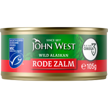 John West MSC Wilde Alaskaanse Rode Zalm   105 g