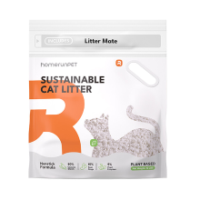 Homerunpet kattenbakvulling van cassave 10 lb, volledig plantaardige formule, 80% cassavezetmeel