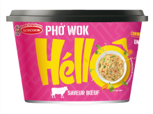 Acecook Instant Noedels Rundvlees Pho Wok Kom 76 g