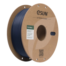 ESUN PLA Basic 3D printfilament 1,75 mm   Donkerblauw 1 kg, Hoge snelheid & hoge kosteneffectiviteit geüpgraded PLA 3D filament voor de meeste printers snelle levering