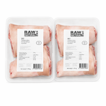Raw Naturals Rauwe natuurlijke varkensschenkel   Ongeveer – 2 x 1,5 kg