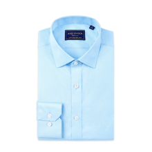 JAMES KINGDOM 100 DP katoenen herenshirt blauw 41 L