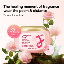 Jessgood Wascapsules met Sparren & Rozen, 300 g, 30 stuks, 3 in 1: geurversterkend, antibacterieel & anti teken, langhoudende geur