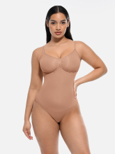 Feelingirl Taillecontrole naadloze bodysuit XL/XXL huidkleur