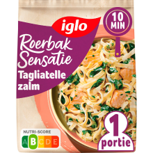 Iglo Roerbak Sensatie Tagliatelle Zalm   450 g
