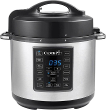 Crock Pot CrockPot CSC051X   Multikoker   5,6 L, 1000 W, druk /langzaamkoken, 12 programma's