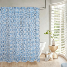 MEROPE PEVA gedrukte douchegordijn 180x180cm diamant 1 stuks