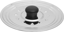 5Five Universele RVS Deksel   22 cm, Zilver