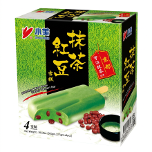 SHAOMEI ijsrepen met matcha en rode bonen 300 g